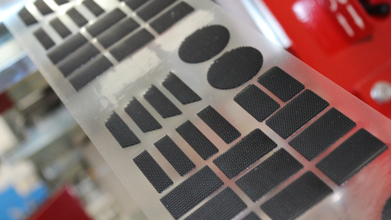 hook and loop pads