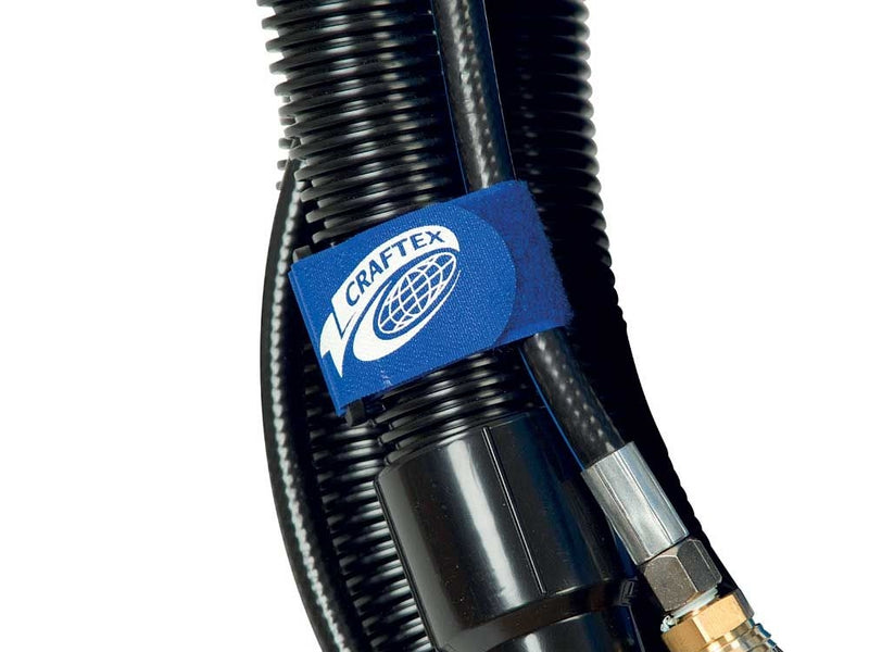 a Craftex strap wrapped around a pipe
